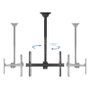 TooQ LPCE1170TSLI-B Soporte de Techo Giratorio, Inclinable y Nivelable para TV de 37 a 70 Pulgadas, Hasta 50 kg